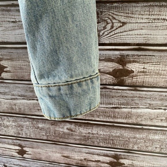 BP.  Claudia Sulewski‎ Cropped Jean Jacket Size S - Picture 6 of 12